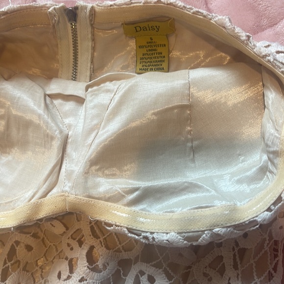 beautiful strapless tan dress - Picture 4 of 4